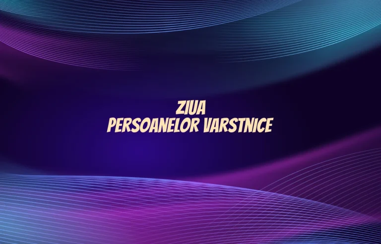 ziua persoanelor varstnice