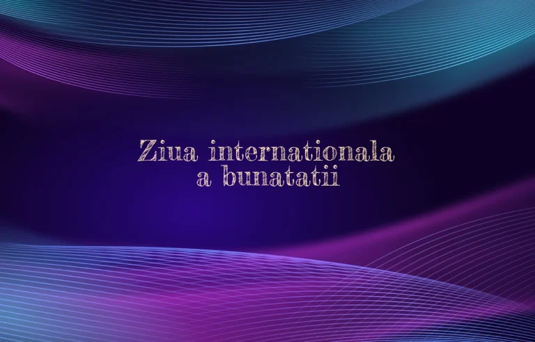ziua internationala a bunatatii