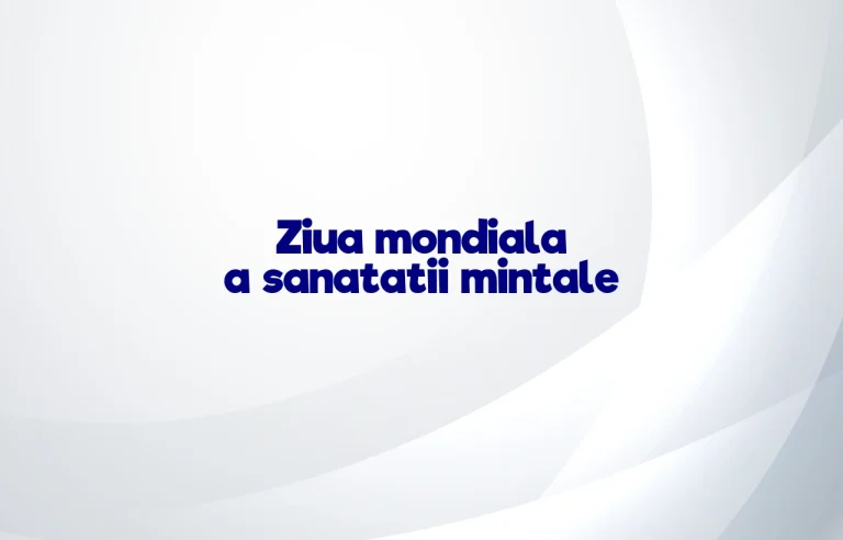 ziua mondiala a sanatatii mintale