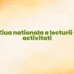 ziua nationala a lecturii activitati