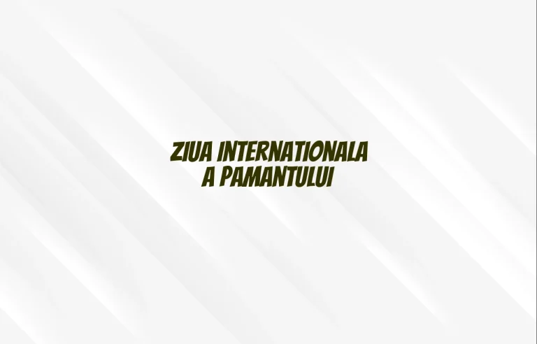 ziua internationala a pamantului
